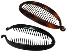 Load image into Gallery viewer, Set of 2 French XL Banana Hair Clips