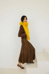 The Stockholm Scarf - 100% Recycled - Frozen Amber - FW24