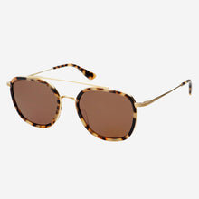 Load image into Gallery viewer, Weston Sunglasses: Milky Tortoise / Brown