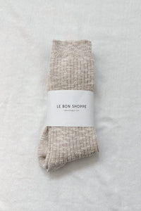 Cottage Socks: Oatmeal