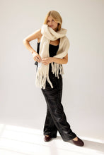 Load image into Gallery viewer, The Reykjavik Scarf - 100% Recycled - Pebble Beige