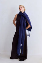 Load image into Gallery viewer, The Reykjavik Scarf - 100% Recycled - Midnight Blue