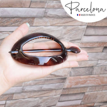 Load image into Gallery viewer, French Large Slide-in Bun Cover: Tortoise Shell