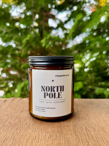 North Pole Candle