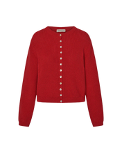Load image into Gallery viewer, Harbor Cardigan - Cherry Red