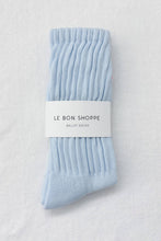 Load image into Gallery viewer, Ballet Socks: Baby Blue