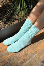 Load image into Gallery viewer, Ballet Socks: Aqua