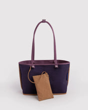 Load image into Gallery viewer, Medium Nylon Reversible Tote - Wild Plum Mix