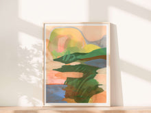 Load image into Gallery viewer, Sunrise on the Hills Print - 11 x 14