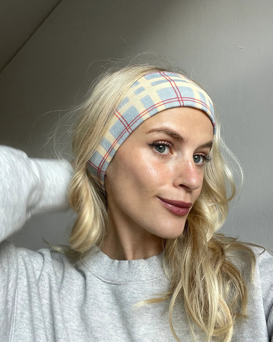 The Ivie Headband - London Plaid
