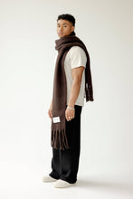 Load image into Gallery viewer, The Reykjavik Scarf - 100% Recycled - Ground Coffee - FW25