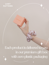 Load image into Gallery viewer, "Silken Hair" Silk Scrunchie Hair Tie - Caramel