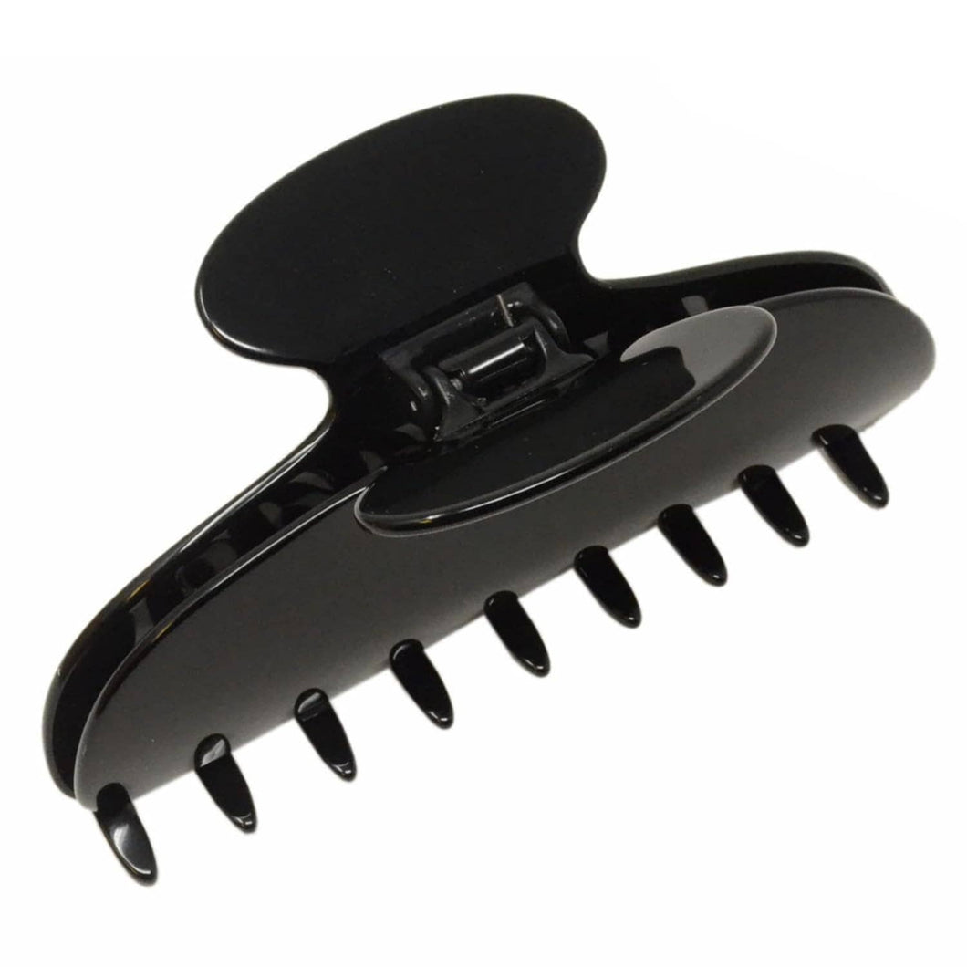 French Large Hair Claw: Black