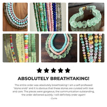 Load image into Gallery viewer, Lilac Jade Gemstone Necklace