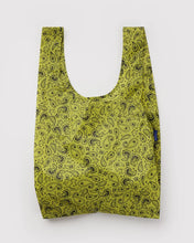 Load image into Gallery viewer, Standard Baggu - Chartreuse Paisley