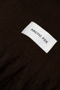 The Reykjavik Scarf - 100% Recycled - Ground Coffee - FW25