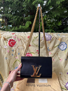 LOUIS VUITTON 00's Chain Louise Pochette Shoulder Bag