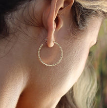 Load image into Gallery viewer, Maeve Hoops: 14K Gold Fill