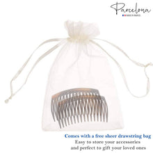 Load image into Gallery viewer, French Side Hair Combs (2 Pcs): Matte Shell