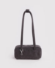 Load image into Gallery viewer, Small Denim Bowler Bag - Washed Black Denim