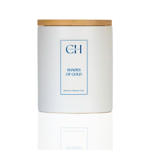 Shades Of Gold Candle