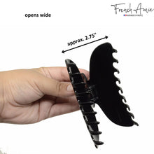 Load image into Gallery viewer, French Large Hair Claw: Black