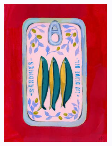 Sardine Tin - 8 x 10