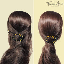 Load image into Gallery viewer, French Oval Small Side-in Hair Claw: Tokyo