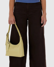 Load image into Gallery viewer, Mini Recycled Leather Shoulder Bag - Straw
