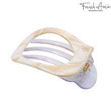 Load image into Gallery viewer, French Oval Small Side-in Hair Claw: Tokyo