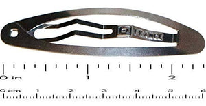 French Stainless Steel Snap Clips: Set of 6