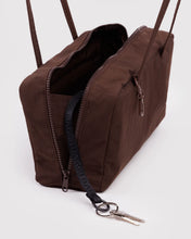 Load image into Gallery viewer, Nylon Bowler Bag - Coffee
