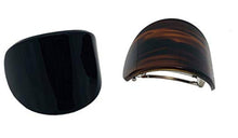 Load image into Gallery viewer, French Curved Hair Barrettes: Tortoise Shell