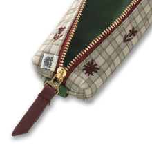 Load image into Gallery viewer, Elastic Pen Pouch - Garden Grid