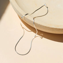 Load image into Gallery viewer, Classic Herringbone Chain: Sterling Silver / 16"