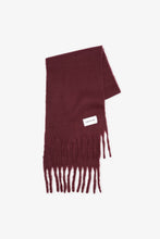 Load image into Gallery viewer, The Reykjavik Scarf - 100% Recycled - Cranberry