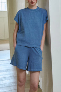 Flared Basketball Shorts - Cornflower