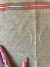 Load image into Gallery viewer, VTG Yellow Plaid Cotton Scarf [as is]
