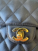 Load image into Gallery viewer, CHANEL Classic Caviar Flap Bag 11.12