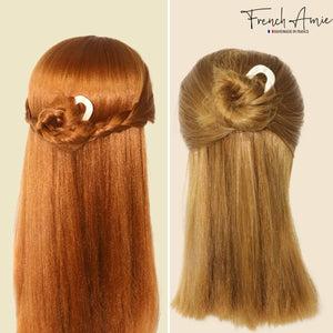 French Hair Pin: Pearl Ivory