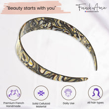 Load image into Gallery viewer, French Ultracomfort Wide Headband: Tort