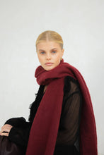 Load image into Gallery viewer, The Reykjavik Scarf - 100% Recycled - Cranberry