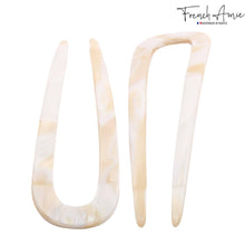 Load image into Gallery viewer, French Hair Pin: Pearl Ivory
