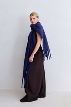 Load image into Gallery viewer, The Reykjavik Scarf - 100% Recycled - Midnight Blue
