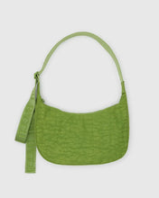 Load image into Gallery viewer, Medium Nylon Crescent Bag - Green Juice