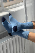 Load image into Gallery viewer, Classic Cashmere Socks: Bluebell