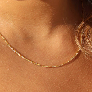 Makara Chain : Gold Filled / 16"