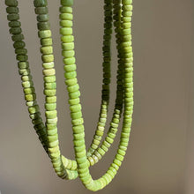 Load image into Gallery viewer, Chartreuse Jade Gemstone Necklace
