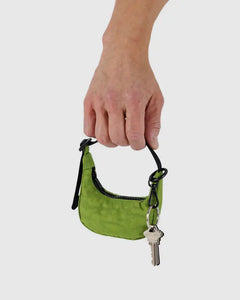 Crescent Bag Charm - Green Juice