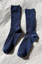 Load image into Gallery viewer, Trouser Socks: Navy